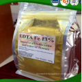 EDTA Fe 13% ChelatedIron Fertilizer EDTA Zn/Ca/Fe/Mn/Mg/Cu Micronutrient Water Soluble Iron Fertilizer